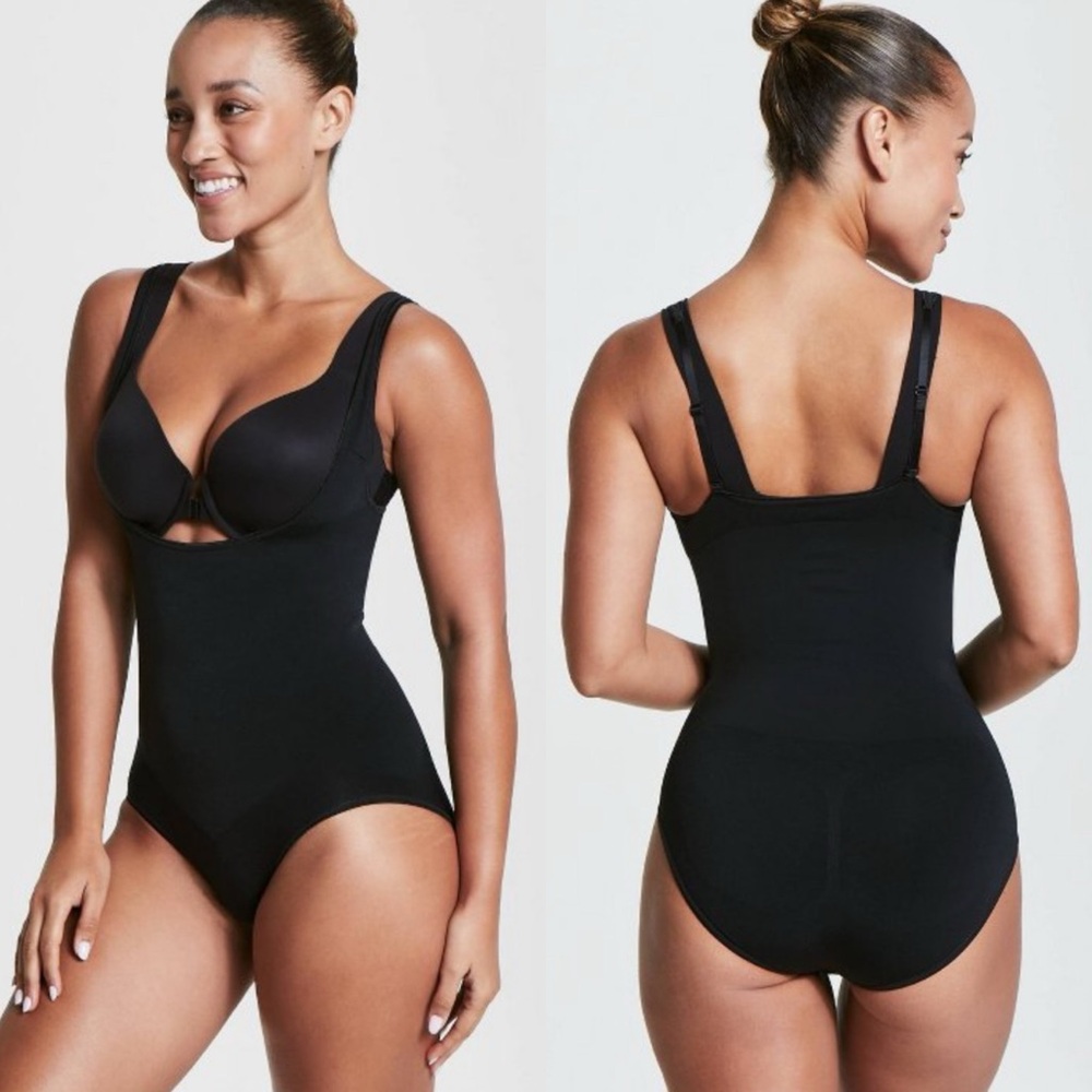 Spanx | Assets Remarkable Results Open Bust Brief Bodysuit